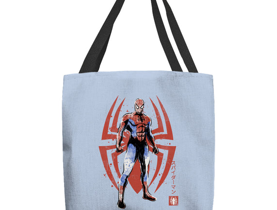 The Human Spider Sumi-e