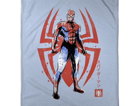 The Human Spider Sumi-e