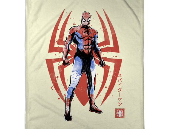 The Human Spider Sumi-e