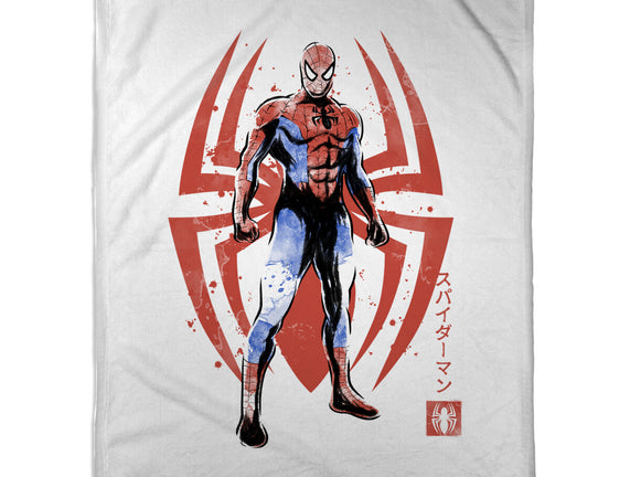 The Human Spider Sumi-e