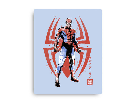 The Human Spider Sumi-e