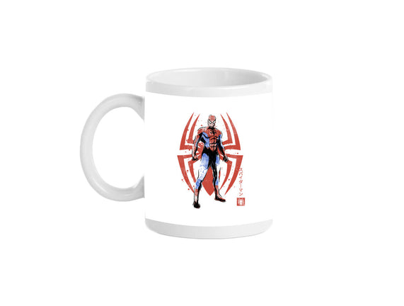 The Human Spider Sumi-e