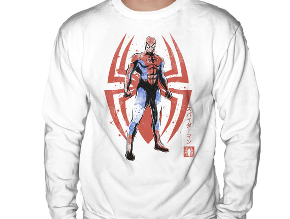 The Human Spider Sumi-e