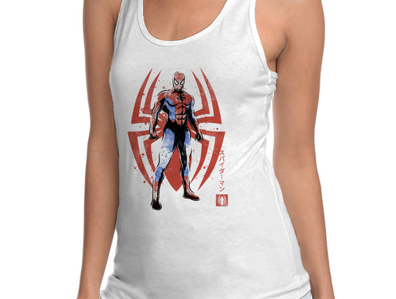 The Human Spider Sumi-e