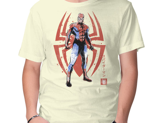 The Human Spider Sumi-e