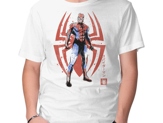 The Human Spider Sumi-e