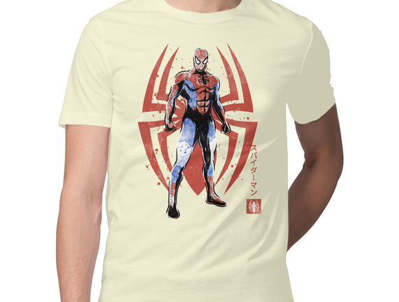 The Human Spider Sumi-e