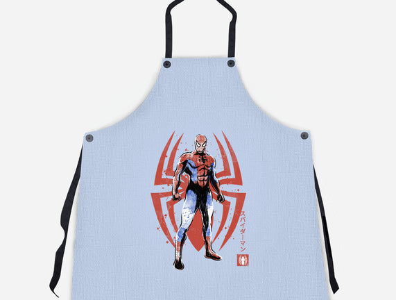 The Human Spider Sumi-e