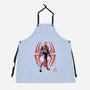The Human Spider Sumi-e-Unisex-Kitchen-Apron-Astrobot Invention