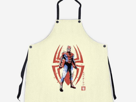 The Human Spider Sumi-e