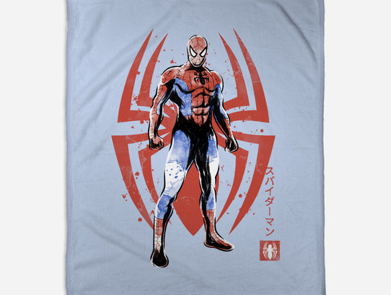 The Human Spider Sumi-e