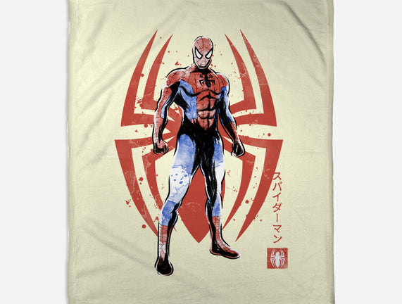 The Human Spider Sumi-e