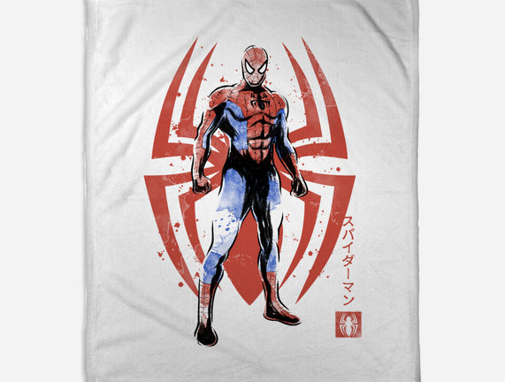 The Human Spider Sumi-e