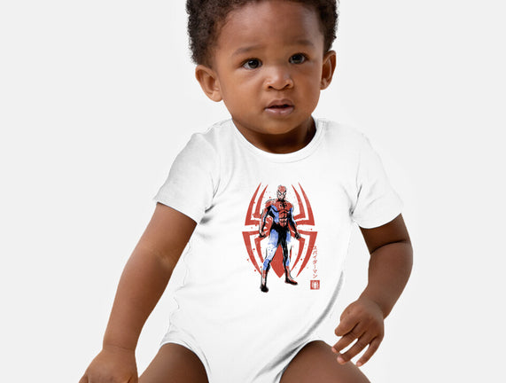 The Human Spider Sumi-e