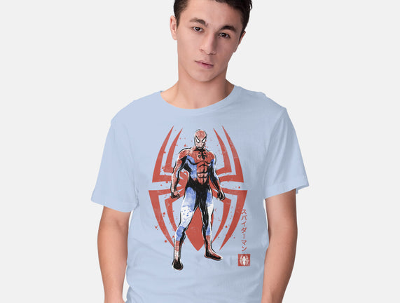 The Human Spider Sumi-e