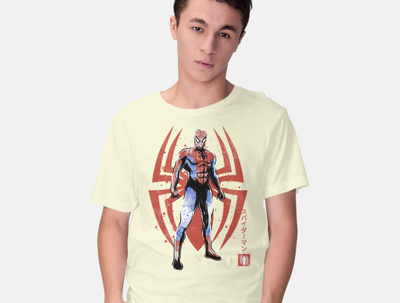 The Human Spider Sumi-e