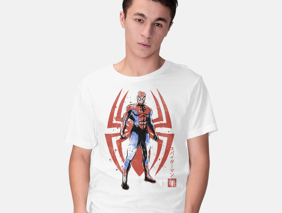 The Human Spider Sumi-e