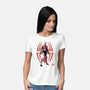 The Human Spider Sumi-e-Womens-Basic-Tee-Astrobot Invention