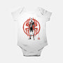 Shadow-Spider Sumi-E-Baby-Basic-Onesie-Astrobot Invention