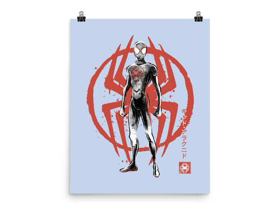 Shadow-Spider Sumi-E