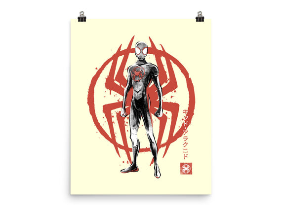 Shadow-Spider Sumi-E