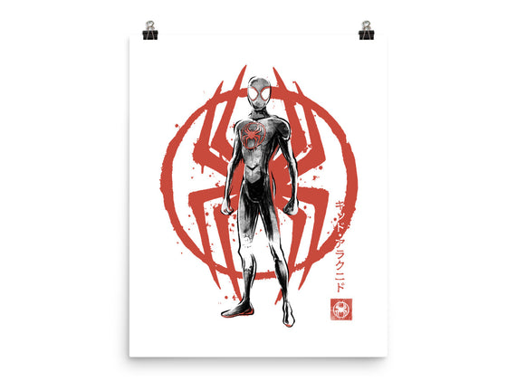 Shadow-Spider Sumi-E