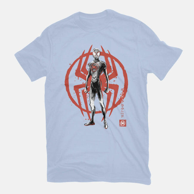 Shadow-Spider Sumi-E-Mens-Basic-Tee-Astrobot Invention