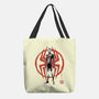 Shadow-Spider Sumi-E-None-Basic Tote-Bag-Astrobot Invention
