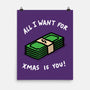 All I Want For Xmas Is-None-Matte-Poster-rodrigobhz