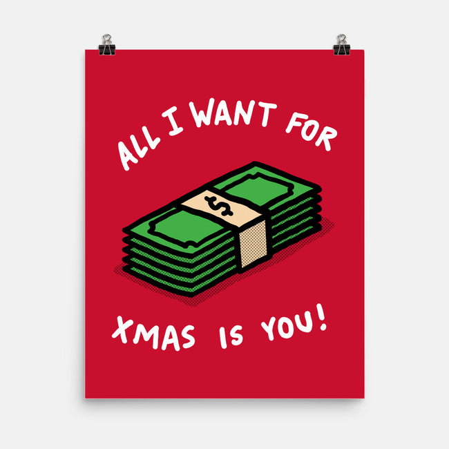 All I Want For Xmas Is-None-Matte-Poster-rodrigobhz