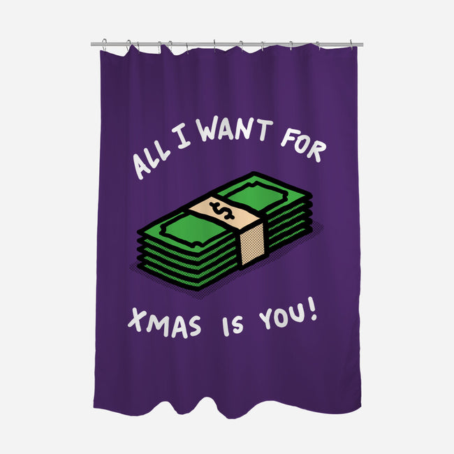 All I Want For Xmas Is-None-Polyester-Shower Curtain-rodrigobhz