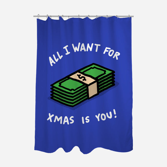 All I Want For Xmas Is-None-Polyester-Shower Curtain-rodrigobhz
