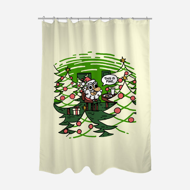 I'm Pine-None-Polyester-Shower Curtain-rodrigobhz