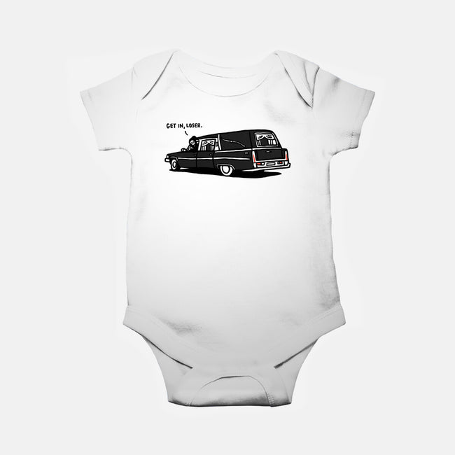 Get In Loser-Baby-Basic-Onesie-rodrigobhz