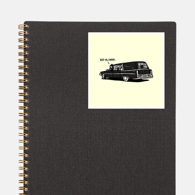 Get In Loser-None-Glossy-Sticker-rodrigobhz