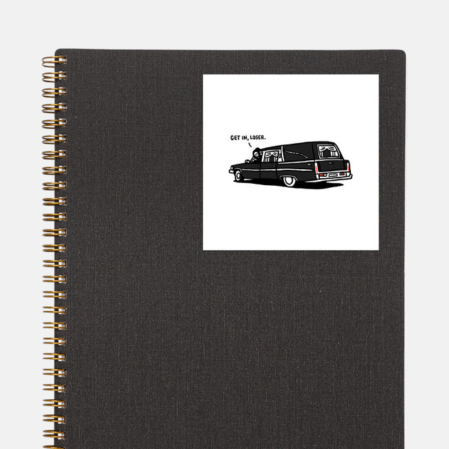 Get In Loser-None-Glossy-Sticker-rodrigobhz