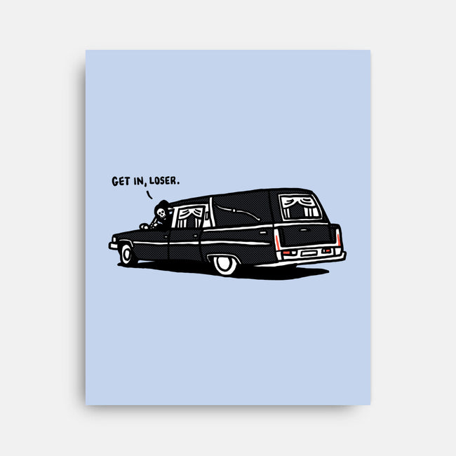 Get In Loser-None-Stretched-Canvas-rodrigobhz