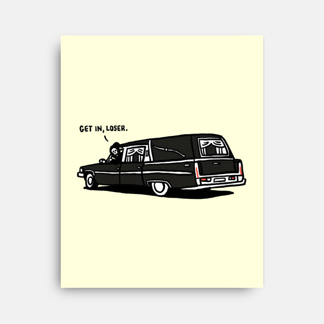 Get In Loser-None-Stretched-Canvas-rodrigobhz