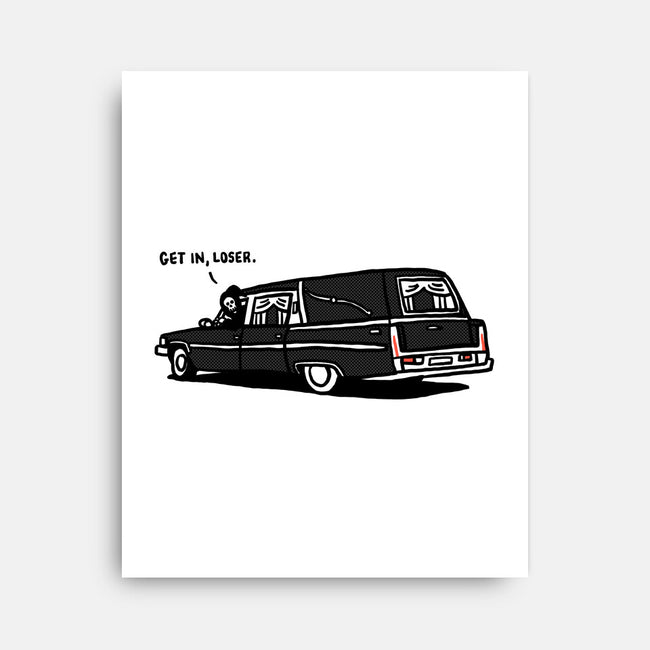 Get In Loser-None-Stretched-Canvas-rodrigobhz