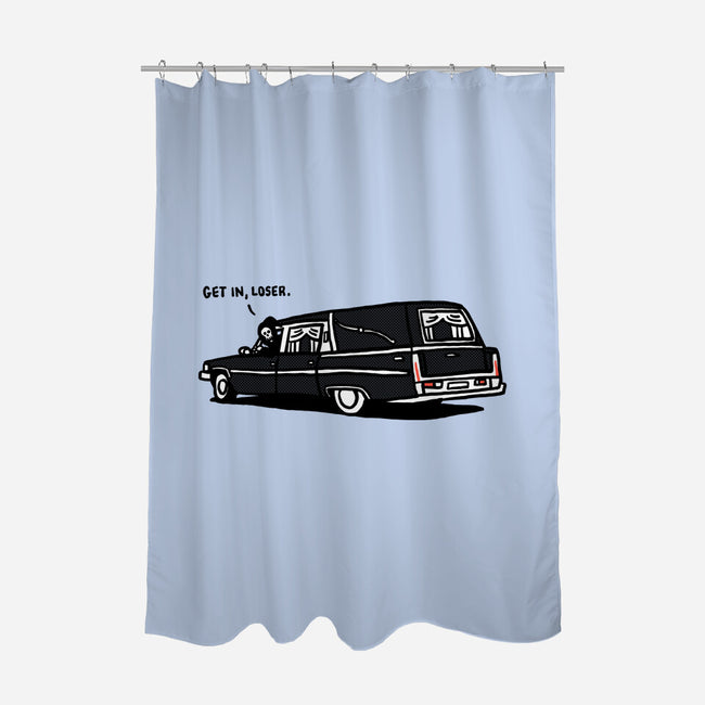 Get In Loser-None-Polyester-Shower Curtain-rodrigobhz
