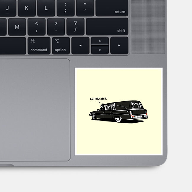 Get In Loser-None-Glossy-Sticker-rodrigobhz