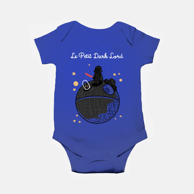 Le Petit Dark Lord Of The Sith-Baby-Basic-Onesie-rodrigobhz
