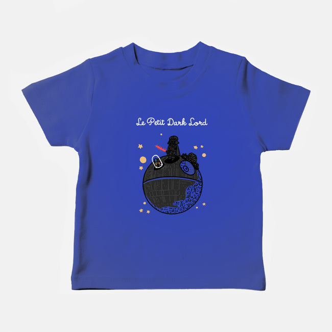 Le Petit Dark Lord Of The Sith-Baby-Basic-Tee-rodrigobhz