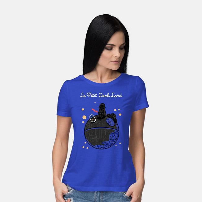 Le Petit Dark Lord Of The Sith-Womens-Basic-Tee-rodrigobhz