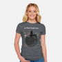 Le Petit Dark Lord Of The Sith-Womens-Fitted-Tee-rodrigobhz