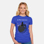 Le Petit Dark Lord Of The Sith-Womens-Fitted-Tee-rodrigobhz