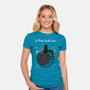 Le Petit Dark Lord Of The Sith-Womens-Fitted-Tee-rodrigobhz
