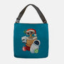 Stocking Stuffer Robot Friends-None-Adjustable Tote-Bag-DoOomcat