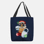 Stocking Stuffer Robot Friends-None-Basic Tote-Bag-DoOomcat