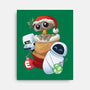 Stocking Stuffer Robot Friends-None-Stretched-Canvas-DoOomcat